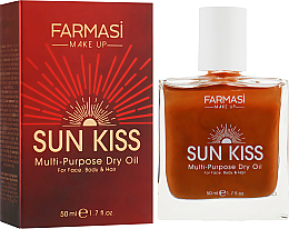 Парфумерія, косметика УЦІНКА! Суха олія бронзувальна - Farmasi Sun Kiss *