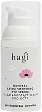 Натуральна сироватка для повік - Hagi Natural Extra Soothing Eye Serum — фото N1