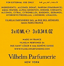 Vilhelm Parfumerie 125th & Bloom - Набор (edp/3x10ml) — фото N3