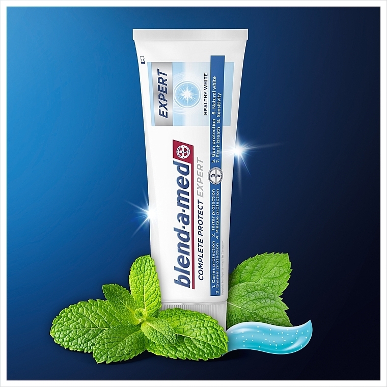 Зубна паста - Blend-a-med Complete Protect Expert Healthy White Toothpaste — фото N8