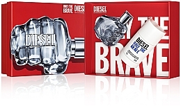 Diesel Only The Brave - Набор (edt/35ml + deo/75g) — фото N3