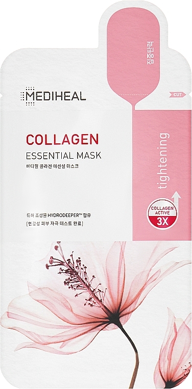 Тканинна маска для обличчя з колагеном - Mediheal Collagen Essential Mask