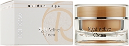 Нічний активний крем для обличчя - Renew Golden Age Night Active Cream — фото N2