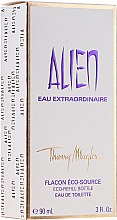 Духи, Парфюмерия, косметика Mugler Alien Eau Extraordinaire Eco-Refill Bottle - Туалетная вода (сменный блок)