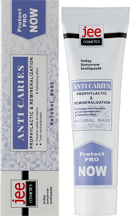 Профілактична зубна паста "Антикарієс" - Jee Cosmetics — фото N2