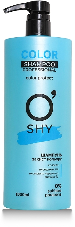 Шампунь "Защита цвета окрашенных волос" - O'Shy Color Professional Shampoo — фото N1