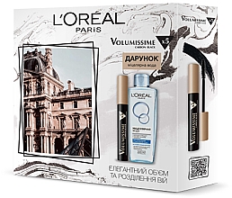 Духи, Парфюмерия, косметика Подарочный набор - L'Oreal Paris Volumissime (mascara/9.2ml + water/200ml)