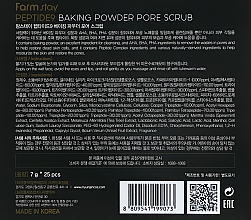 Скраб з пептидним комплексом і амінокислотами - FarmStay Peptide 9 Baking Powder Pore Scrub — фото N4