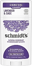 Натуральный дезодорант - Schmidt´s Solid Deodorant Lavender And Sage Clay Deo Stick — фото N1