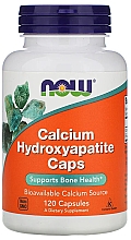 Гідроксіапатит кальцію в капсулах, 120 шт. - Now Foods Calcium Hydroxyapatite — фото N1
