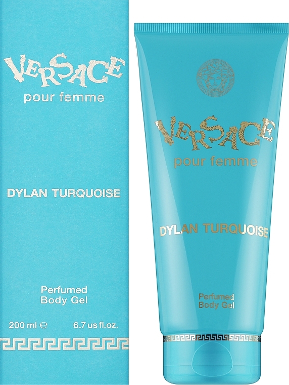 Versace Dylan Turquoise Body Gel - Гель для тела — фото N2