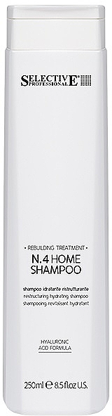 Шампунь для домашнього догляду - Selective Professional Rebuilding Treatment №4 Home Shampoo — фото N1
