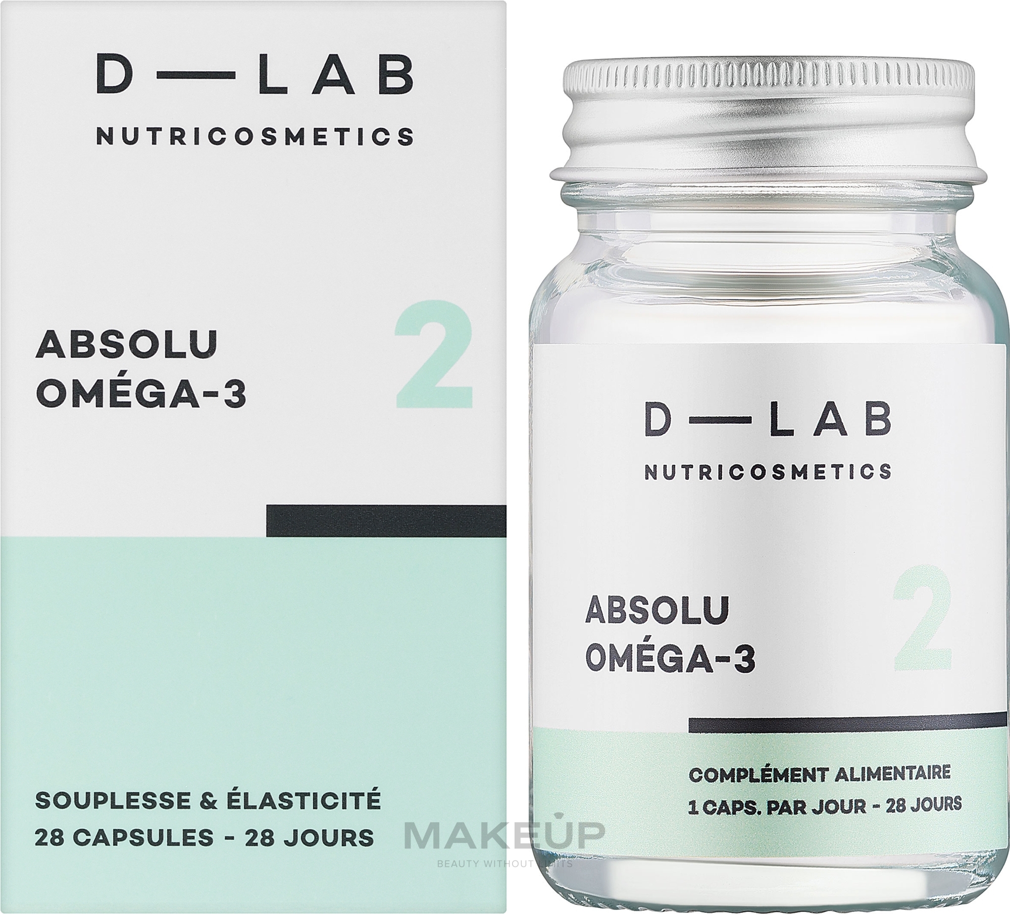 Пищевая добавка "Омега 3" - D-Lab Nutricosmetics Pure Omega-3 — фото 28шт