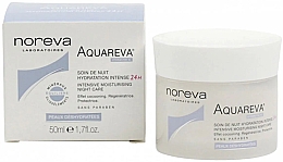 Духи, Парфюмерия, косметика Ночной крем для лица - Noreva Aquareva Intensive Moisturizing Night Care