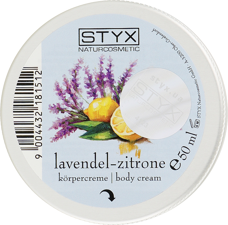Крем для тіла "Лаванда-лимон" - Styx Naturcosmetic Lavender Lemon Body Cream