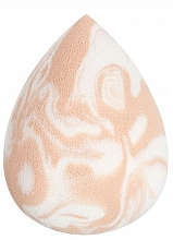 Духи, Парфюмерия, косметика Спонж для макияжа, персиковый - Deni Carte Make Up Sponge Peach Mosaic Blender 1340