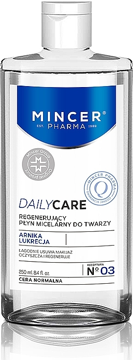 Мицеллярная вода для лица 03 - Mincer Pharma Daily Care Water 03