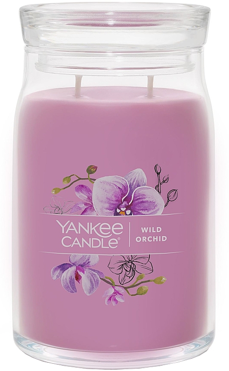 Ароматична свічка у банці "Дика орхідея", 2 ґноти - Yankee Candle Wild Orchid — фото N2