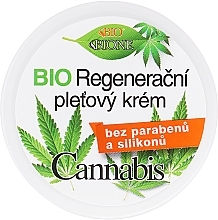 Восстанавливающий крем - Bione Cosmetics Cannabis Regenerative Cream (Travel Size) — фото N1