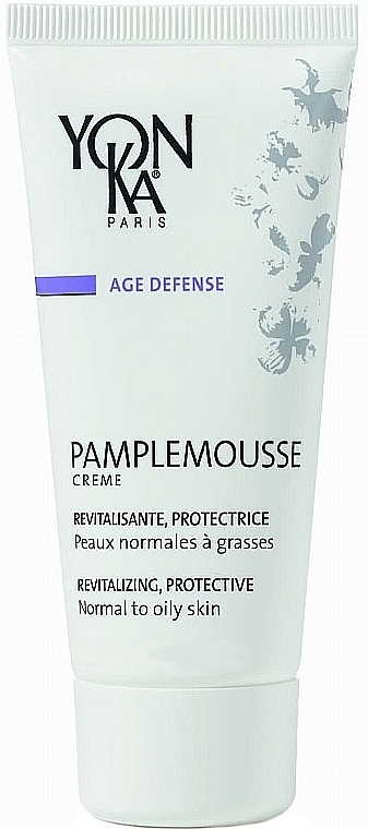 Енергетичний крем для жирної та нормальної шкіри обличчя - Yon-ka Age Defense Pamplemousse Creme — фото N1