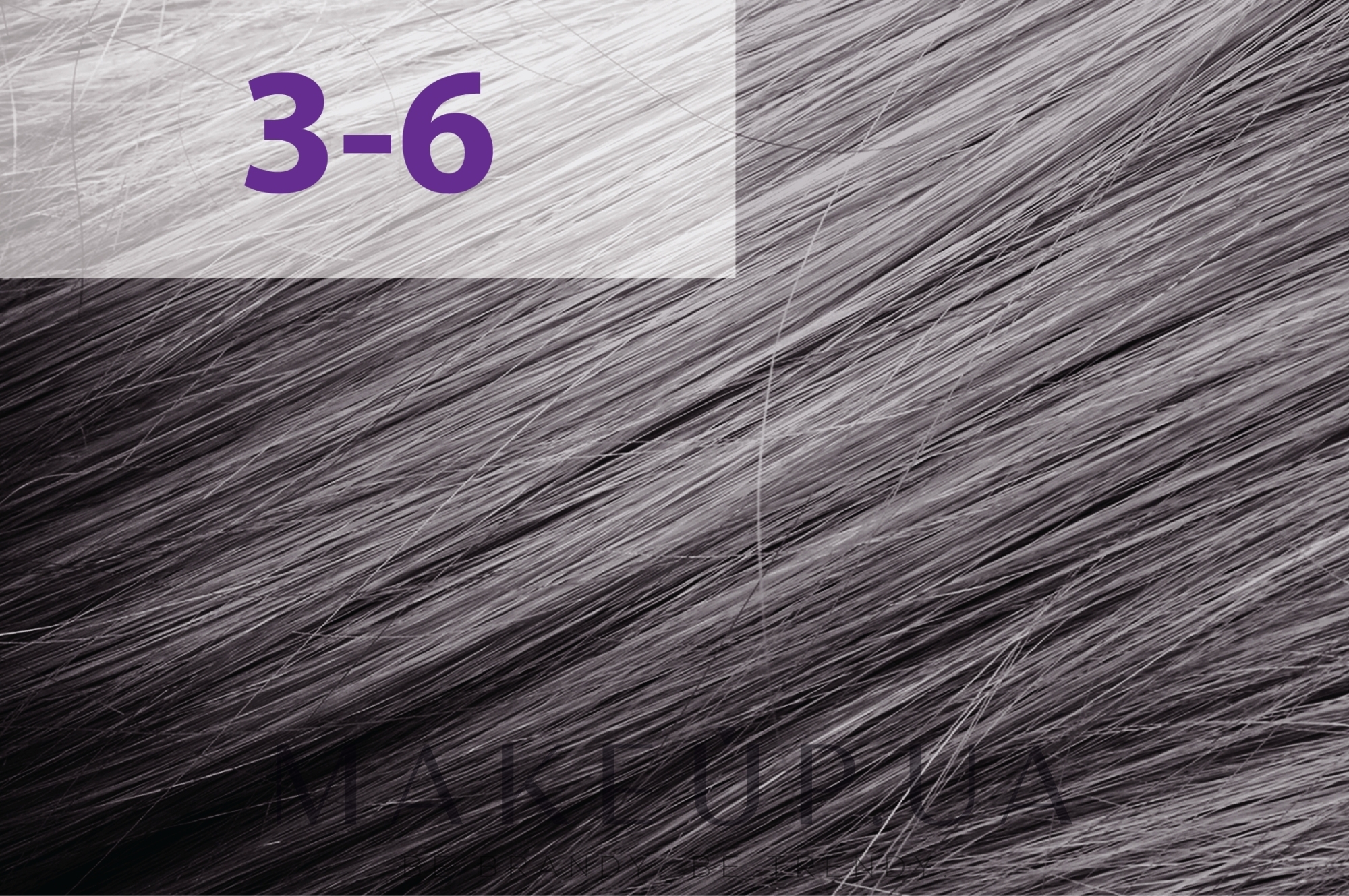 Стійка професійна крем-фарба для волосся - jNOWA Professional Siena Chromatic Save — фото 3/6 - Темный шатен фиолетовый