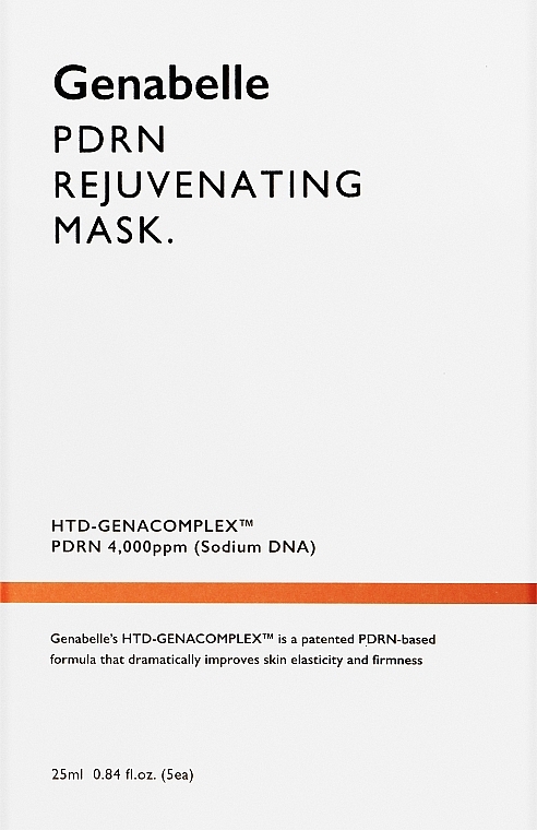 Омолоджуюча маска для обличчя - Genabelle PDRN Rejuvenating Mask