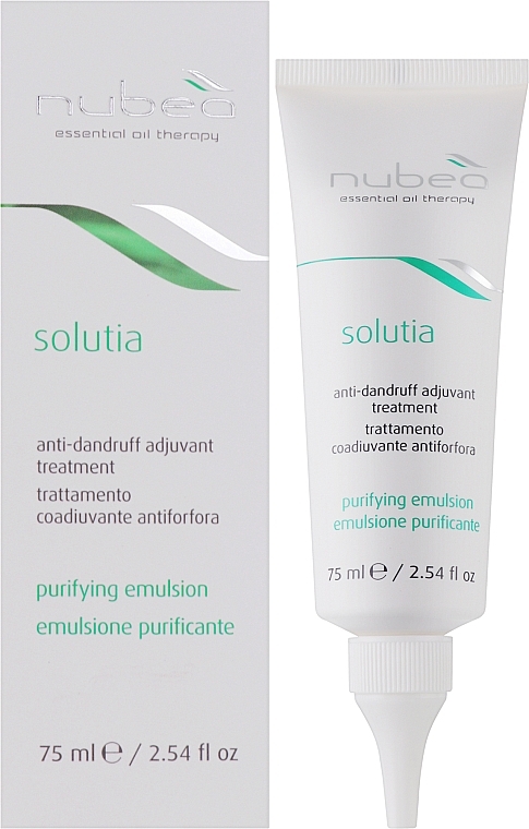 Очищающая эмульсия для волос против перхоти - Nubea Solutia Purifying Emulsion — фото N2