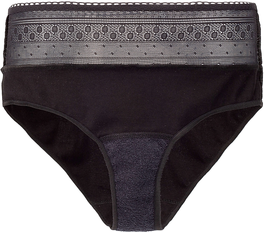 Труси жіночі менструальні "Олівія", чорні - BNB — фото N6