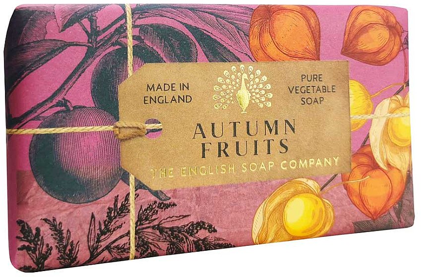 Мыло "Осенние фрукты" - The English Anniversary Autumn Fruits Soap — фото N1