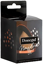 Спонж для макіяжу 4346, з футляром - Donegal Blending Sponge & Holder Set — фото N3