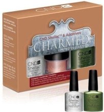 Духи, Парфюмерия, косметика Мини набор №1 - CND Shellac Charmed Limited Collection