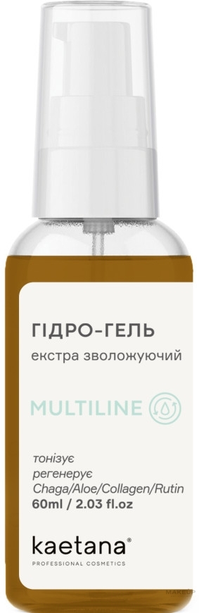 Гидро-гель для лица экстра увлажняющий - Kaetana Multiline — фото 60ml