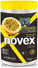 Парфумерія, косметика Маска для волосся "Маракуйя та чорниця"  - Novex SuperFood Passion Fruit & Blueberry Hair Mask