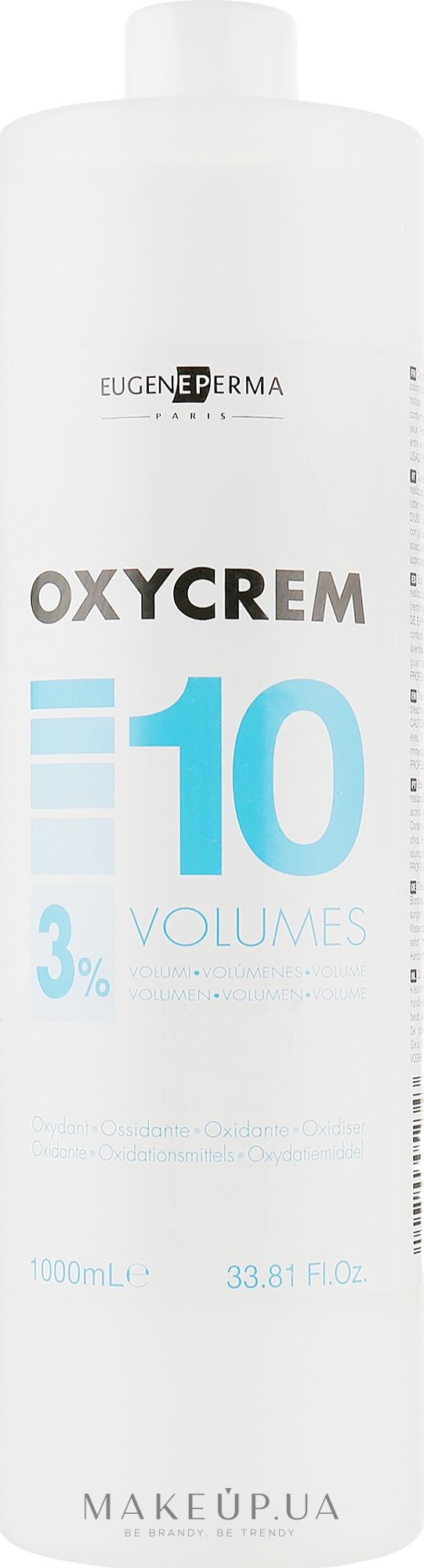 Окисник 10 Vol (3%) - Eugene Perma OxyCrem — фото 1000ml