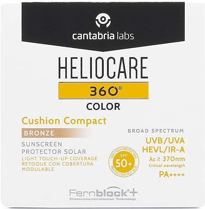 Солнцезащитная компактная пудра - Cantabria Labs Heliocare 360º Color Cushion Compact Pearl  — фото N3