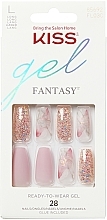 Набор накладных ногтей с клеем, L - Kiss Glam Fantasy Nails Dreams  — фото N1
