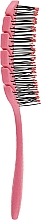 Масажна біощітка для волосся "Рожева", міні - Solomeya Scalp Massage Bio Hair Brush Light Pink Mini — фото N3