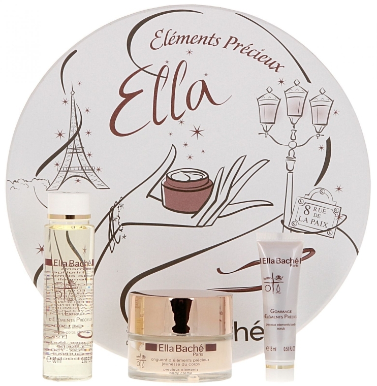 Набір - Ella Bache Body Care (cr/50ml + oil/60ml + scrab/10ml)