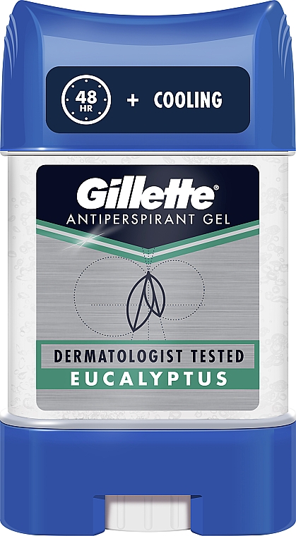 Дезодорант-антиперспирант гелевый - Gillette Eucalyptus Antiperspirant Gel — фото N3