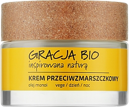 Парфумерія, косметика Крем для обличчя проти зморщок з маслом моноі - Gracja Bio Face Cream