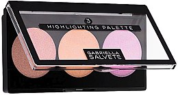 Духи, Парфюмерия, косметика Палетка хайлайтеров - Gabriella Salvete Highlighting Palette