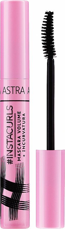 Тушь для ресниц с эффектом супер-подкручивания - Astra Make-up #Instacurls Mascara