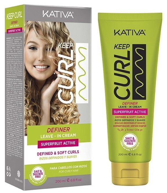 Активатор локонов - Kativa Keep Curl Definer Leave In Cream — фото N1