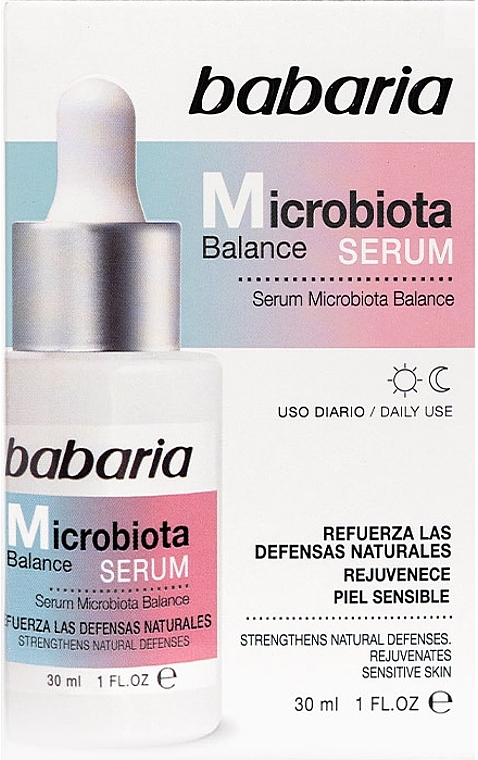 Балансувальна сироватка для обличчя - Babaria Microbiota Balance Serum — фото N2