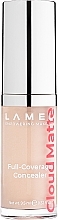 Стійкий консилер для обличчя - LAMEL Make Up Cloud Matte Full-Coverage Concealer — фото N1