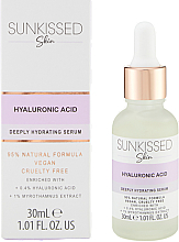 Сироватка для обличчя - Sunkissed Skin Hyaluronic Acid Deeply Hydrating Serum — фото N1