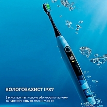 Электрическая зубная щетка Oclean X10 Blue - Oclean X10 Electric Toothbrush Blue — фото N9
