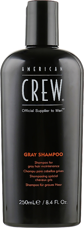Шампунь для сивого волосся - American Crew Classic Gray Shampoo — фото N1