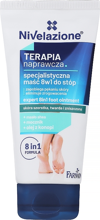 Крем специализированный для стоп 8в1 - Farmona Nivelazione Specialist Foot Cream — фото N1