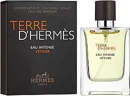 Hermes Terre d'Hermes Eau Intense Vetiver - Парфюмированная вода (мини) — фото N1